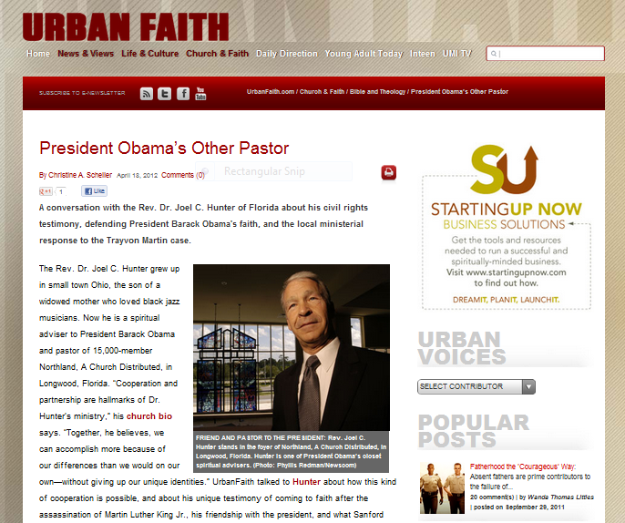 Joel Urban Faith